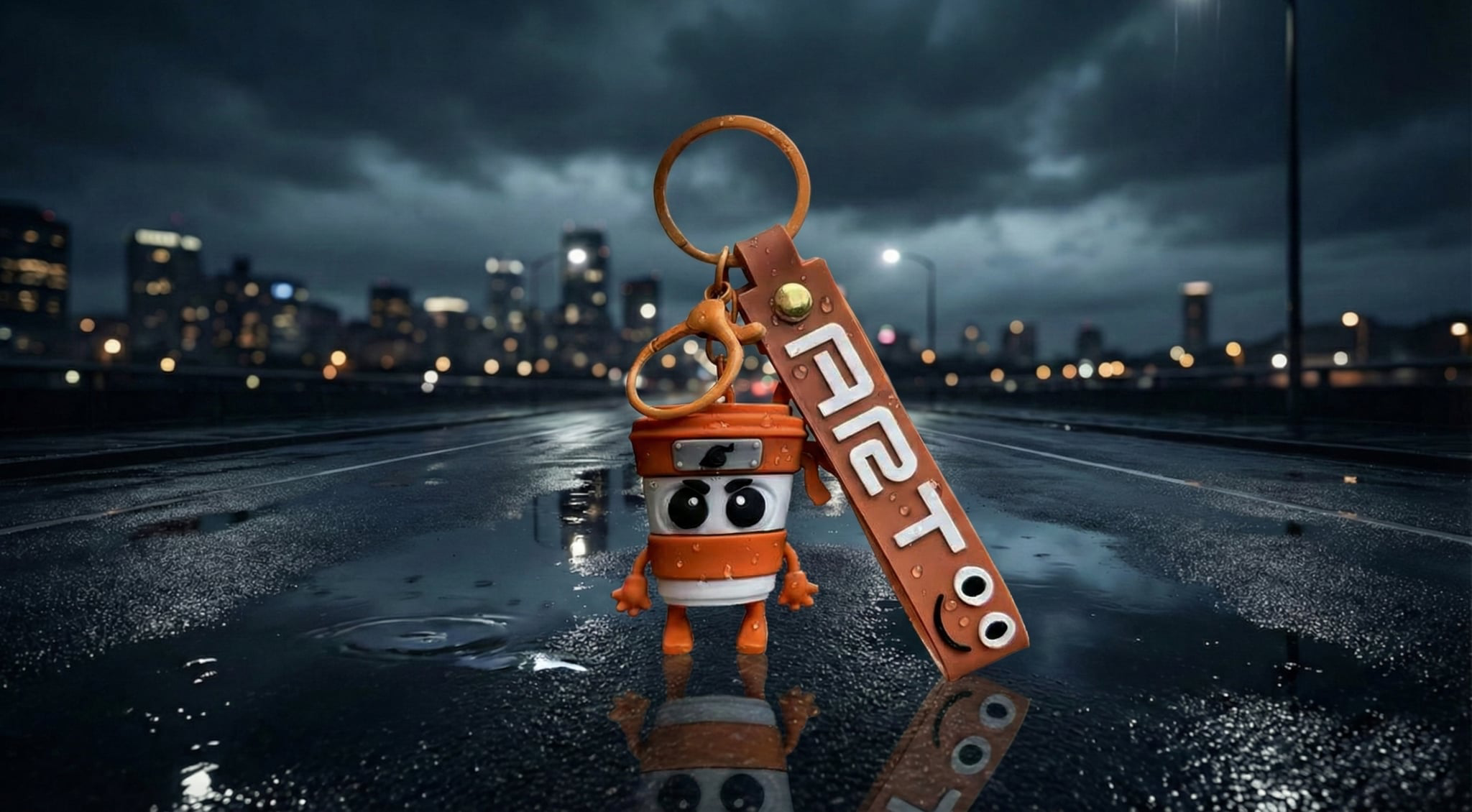 Brelok "Assassino Cappuccino" Brainrot ☢