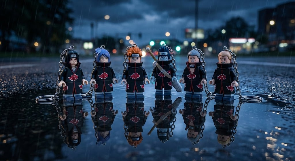 Breloczek Postacie "Naruto" Lego ( ˶ˆᗜˆ˵ )