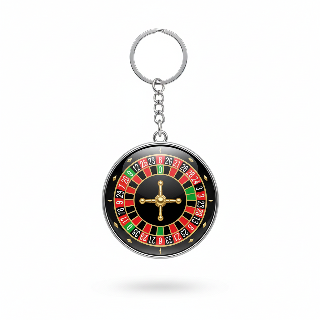 Brelok "Ruletka" 🂡